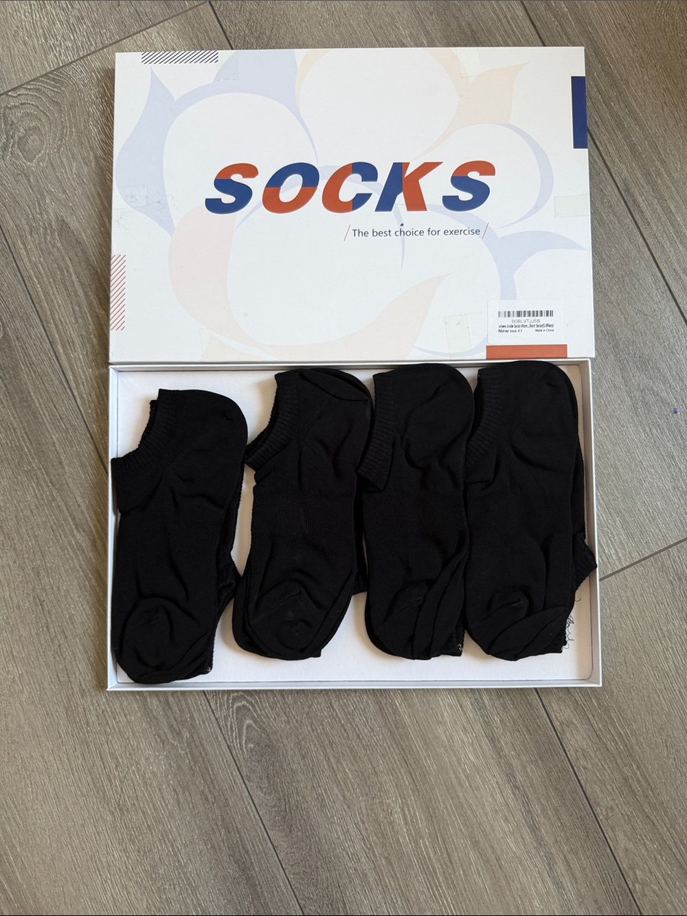 Black Low-Cut Women's Socks - Pack of 8